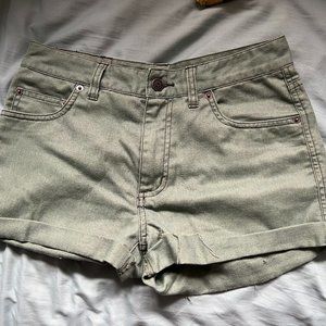 Patagonia Green Jean Shorts